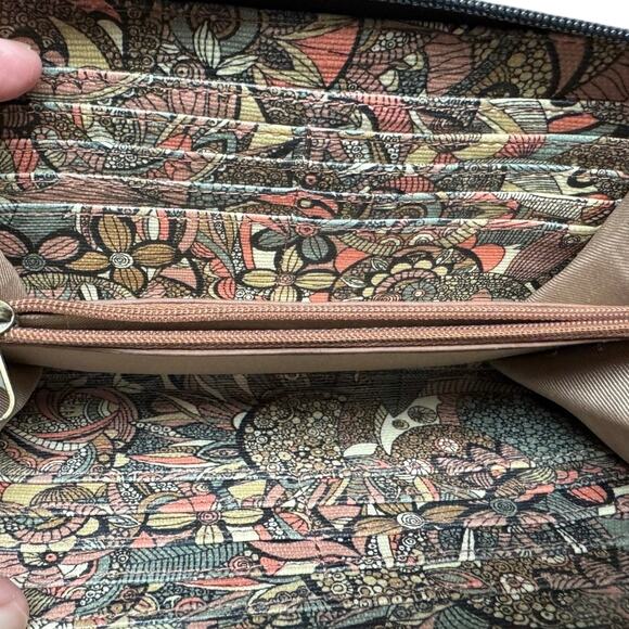 Sakroots Artist Circle Large Smartphone Wristlet Wallet Sienna Spirit Desert - Picture 11 of 11